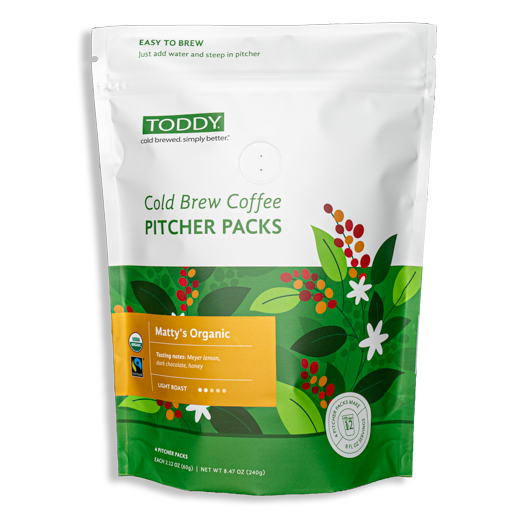 Toddy® Cold Brew Pitcher Pack - Matty's Organic