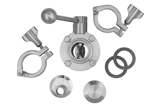 Toddy Pro Series Butterfly Valve parts