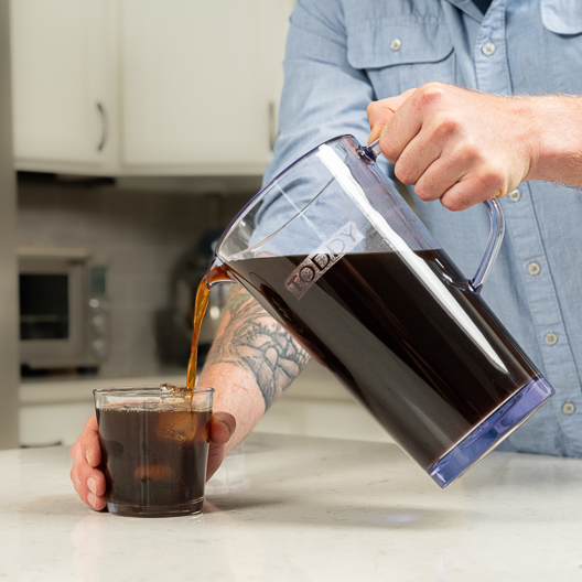 Toddy pitcher with Cold Brewed Coffee