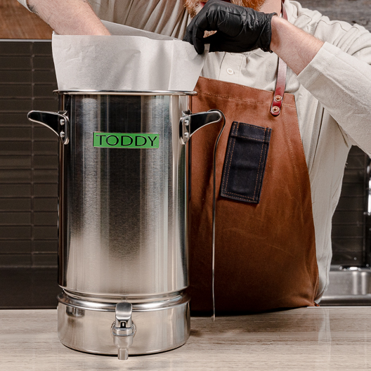 Toddy MB Paper Filters in Cafe Series Brewer